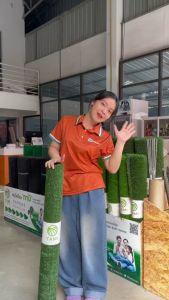 หญ้าเทียม ญี่ปุ่น เกรดเอ ทามิ แบ่งขาย หน้ากว้าง12ม. ความสูง 0.8-2.5ซม หญ้าปลอม ปูพื้น สวน Aritificial Grass Turf Tami เขียวเข้ม อ่อน แซมน้ำตาล ทามิกลาส
