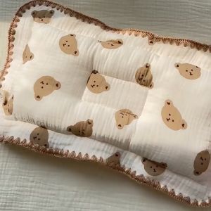 Pillow for newborn baby cotton Anti Flat kids Pillow Head Prevention