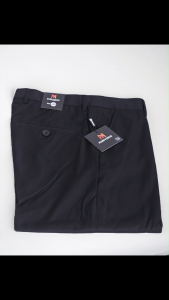 Quần tây nam đen không ly Khatoco