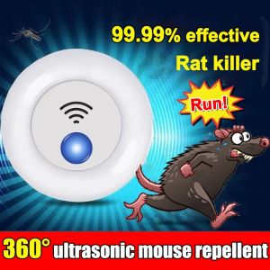 Rat Repellent Ultrasonic Rat Repellant for Home Electric Insect Killers Mouse Rat Trap Pest Reject 220V Rat Killer Electric