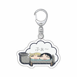 Bandai | 55MM Anime Móc Khóa Chito Yuri Chuyến Lưu Diễn Cuối Cùng Hình Acrylic Móc Khóa Kawaii Sinh Nhật Quà Tặng Giáng Sinh Cho Bé Gái ACG Trang Trí