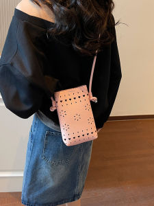 TANGKOU | Lace Design Beach Resort Casual Crossbody Mini Bag