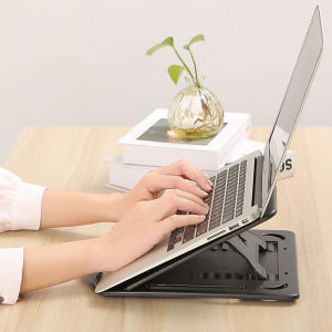 Portable Adjustable Laptop Stands Notebook Travel Laptop Radiator Computer Cooling Pads Base Radiator Holder Mount Laptop Cooling Stand