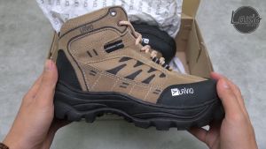 SEPATU SAFETY HIKING WANITA CEWE BOOTS UJUNG BESI CEWEK LAVIO AXEL GUNUNG OUTDOOR TOURING