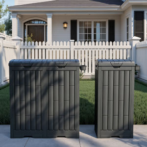 Large Capacity Outdoor Folding Trash Bin
