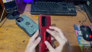 Casing HP Untuk Vivo V27E: Case Robot Hit Eye & Whit Ring Transformer Phantom Hybrit Armor