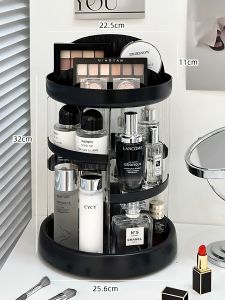 Rotatable Large Capacity Acrylic Makeup Organizer