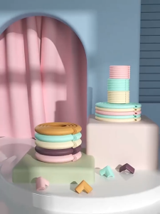 Baby Proof Corner Guards - Soft PVC Edge Protectors for Table Window Sill Furniture - Child Safety Anti-Collision Pads