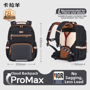 Caran·Y | 8-Dimension Load Reduction Anti-Fall Large Capacity Student Backpack
