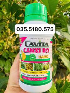 Canxi Bo Nano chống rụng bông đậu trái non chống nứt trái thối trái...