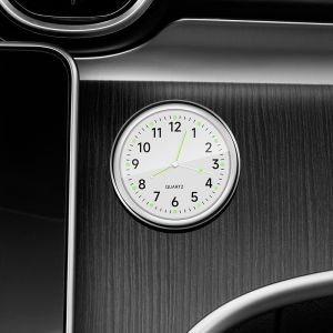 New Mini Car Clock Universal Car Dash Clock Luminous Internal Stick-On Digital Watch Mechanics Quartz Clock Car Accessories