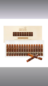 Mido C Signature Damage Ceramide Ampoule 13ml x15 Keratin Collagen Perm Color Porous Hair