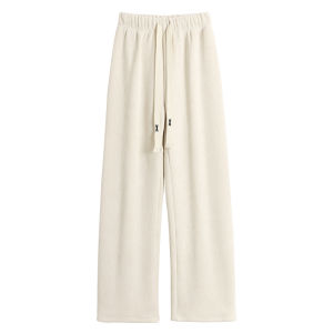 YAYANGREN | Thickened Fleece Wide Leg Pants for Women Autumn Winter 2025 New Style