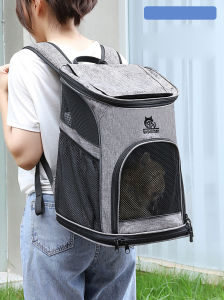 Norpeicher กระเป๋าสัตว์เลี้ยง กระเป๋าแมว กระเป๋าสะพายสัตว์เลี้ยง ทรงสูง กระเป๋าเดินทางสัตว์เลี้ยง พร้อมส่ง Pet bag
