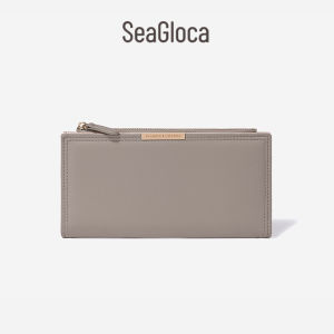Seagloca Womens Wallet Purse Small Bi-Fold Zipper Pocket Card 12 Case Purse