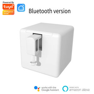 Tuya ZigBee Finger-bot Plus Smart Touch Button Switch Arms Bluetooth Finger Robot Smart Home Automation Works with Alexa Google