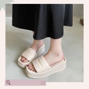 DMshoes รองเท้าแตะยอดฮิต 🔥รองเท้าแตะแฟชั่นที่เหมาะสมสำหรับคุณผู้หญิง รองเท้าแตะส้นสูง รองเท้าเสริมทรง มาพร้อมส้นสูงถึง 2 นิ้ว ส้นสูงปลายเท้าจิกลงไม่เยอะ วัสดุหนาแน่นแต่น้ำหนักเบา ช้อปสำหรับการสัมผัส 🛒