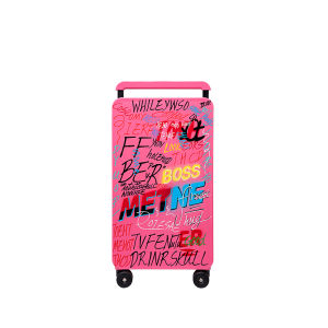 MAYERTRIP Graffiti 2025 New Large Capacity Deep Warehouse Password Luggage Suitcase Boarding Box Wide Handle Travel Bag