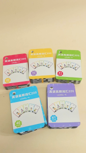 220 SIGHT WORDS FLASHCARDS Level 1 to 5 Educational Flashcard Reading Gift for Young Learners Children High Frequency Words Flash Cards Improve Vocabulary Language Development Montessori Toy Learning Materials for Kids Homeschooling ﻿