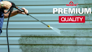 YAMATIC Pressure Washer Gun and Hose 25FT Kit with Nozzle - Ergonomics Handle - High Power Washer Hose and Wand Replacement for Honda Excell Simpson Craftsman Troy Bilt Ryobi Greenworks