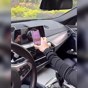 SEAMETAL | SEAMETAL Strong Magnetic Car Phone Holder Foldable 360° Rotation Multi-scene application 15W Vacuum Suction Wireless Charger