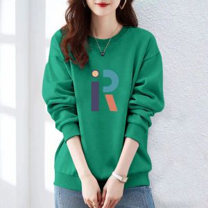 ฤดูใบไม้ผลิ ฤดูใบไม้ร่วง หนาขึ้น คอกลมแขนยาว เสื้อสเว็ตเชิ้ต สําหรับผู้หญิงวัยกลางคน ทันสมัย แม่ ฤดูหนาว แจ๊กเก็ต เสื้อท่อนบน