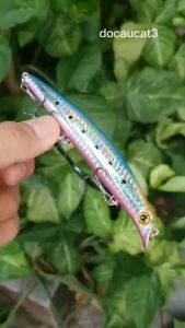 Mồi Giả cá lure Sasuke 120mm chuyên câu cá ChẽmNhồngMăngChétMú 12cm/14g