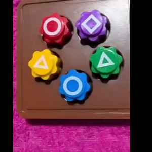 (local delivery) JBMBHC 5/25 Dice Gonggi Jack Stone Pebbles Set Funny Gonggi Korean Game Traditional Play Game Hand Eye Coordination Training Board Game