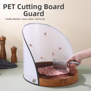 Extendable Splatter Guard Chopping Board Fence