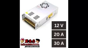 POWER SUPPLY 30A 12V 360W 240W 20A UNTUK LED CCTV MODULE LED TRAFO 20 - 30 AMPERE 12 VOLT ADAPTOR DC 12 V 20A 30 A 360 WATT 240 WATT INDOOR TRAVO JARING
