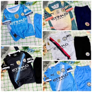ชุดฟุตบอลเด็กปี 2025 เสื้อพร้อมกางเกงเด็ก 1-12 ปี