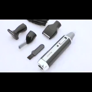 Authorized Distibutor Kemei KM-6630 4 in 1 Nose Hair Trimmer Rechargeable Electric Hair Removal