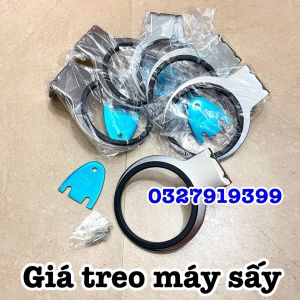 Giá treo máy sấy cao cấp T007 - Thép không gỉ lót đệm cao su gọn gàng sang trọng cho salon - Giá treo máy sấy tóc T007