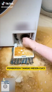 SO EASY Pembersih Mesin Cuci dengan Formula Ampuh Dijamin Bersih 100% Menghilangkan Kotoran dan Sisa Deterjen Secara Efektif / Pembersih Mesin /Cuci Washing Machine Cleaner Premium