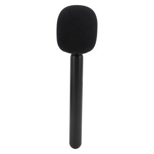 Wireless Mic Handheld Adapter with Windshield Foam Lightweight Interview Microphone Handle for Rode Wireless GO II Mic Holder