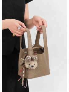 TOUTOU | Women Birthday Gift Large Capacity Tote Bucket Bag