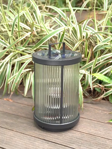 Solar Lantern Waterproof Floor Lamp Garden Outdoor Light Solar Powered Landscape Decorative Lighting Fixture For Garden Patio Porch Pathway