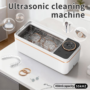 Ultrasonic 48KHZ Glasses Cleaner Machine Soundwave technology Denture Cleaner Jewelry & Makeup Brush Cleaning Machine