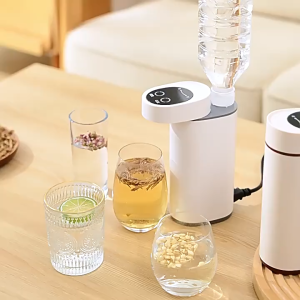 [In Stock]1000ml BPA-Free Automatic Water Dispenser - Touchless Sensor Adjustable Flow Rate USB Rechargeable for Home & Office