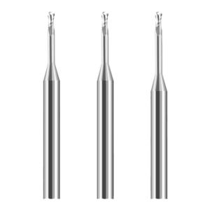 Aluminum Suitable Tungsten Carbide Ball End Mill Long Neck Clear Extension