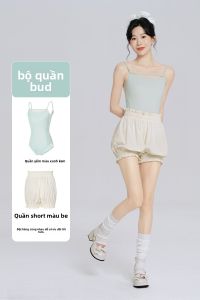 aiwuge | Đồ Tập Múa Ba Lê Nữ Có Dây Chéo Thắt Dây