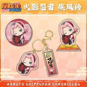 Bộ Ba Mặt Phẳng Acrylic Naruto Shippuden Kakashi Hatake Keychain Badge Naruto Anime Trang Trí Treo Trên Tường Trang Trí