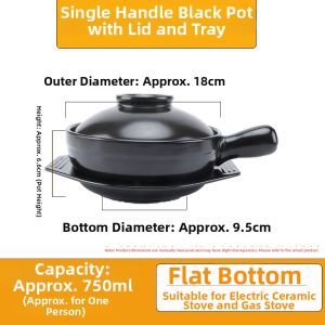 Rice Noodle & Clay Pot Rice Sandpot High-Temperature Cooking
