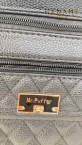 HANAMI Tas Selempang Terbaru elegan Hitam Makaira Simple Kulit Motif Murah TA1155B5 Keren Wanita