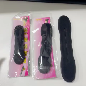 Pembuat Sanggul Span Cangkuk Berganda Hitam Mudah Guna Buat Gaya Kepala Bola Untuk Anak Perempuan Comel