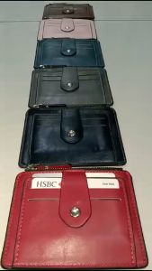 Menbense Dompet kartu Minimalis K61 Banyak Warna Cantik Dengan Tempat Koin