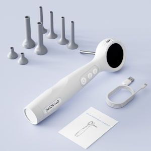 Digital Otoscope Visual Ear Cleaner Camera with 6 LEDs 1.38 Screen HD1080P Portable Video Ear Endoscope Ear Wax Removal Tool