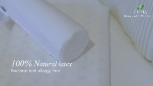 Getha Baby Bolster 100% Natural Latex / (6 months-3 years old) / bantal bayi / [READY STOCK!!!]