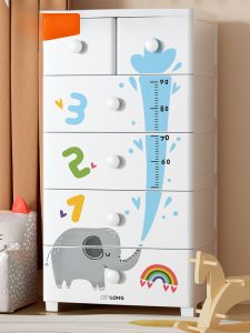 โมดอล 5 ชั้น โมดอลเก็บของในห้องนอน โมดอลเก็บของแบบลิ้นจี่ โมดอลเก็บของสำหรับเด็ก โมดอลขนาดใหญ่ โมดอลใส่เสื้อผ้าและของเล่น