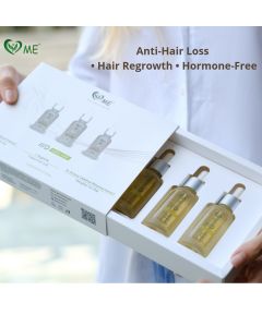 [Special offer ของแถมฟรี! แปรงขนหมูป่า + ที่นวดหนังศีรษะรูปปลาหมึก]  Grwme 3D Long Hair Serum เซรั่มปลูกผม บำรุงรากผม ลดผมร่วง เห็นผลภายใน 2-3 สัปดาห์ | 3 ขวด คอร์สบำรุงผม 3 เดือน